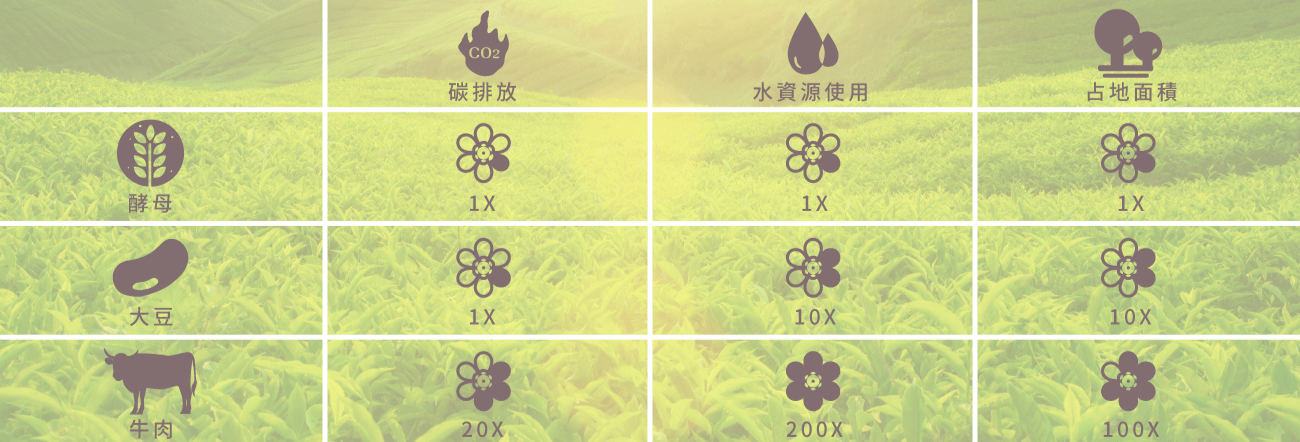 環境友好型的蛋白質