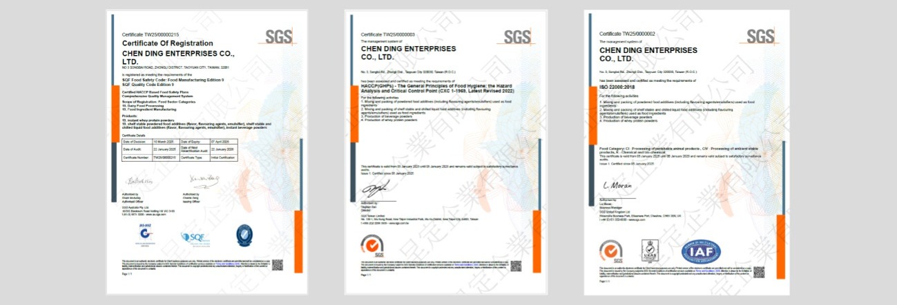 SQF 國際食品安全管理系統