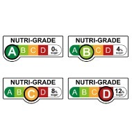 新加坡 Nutri-Grade 分級圖示